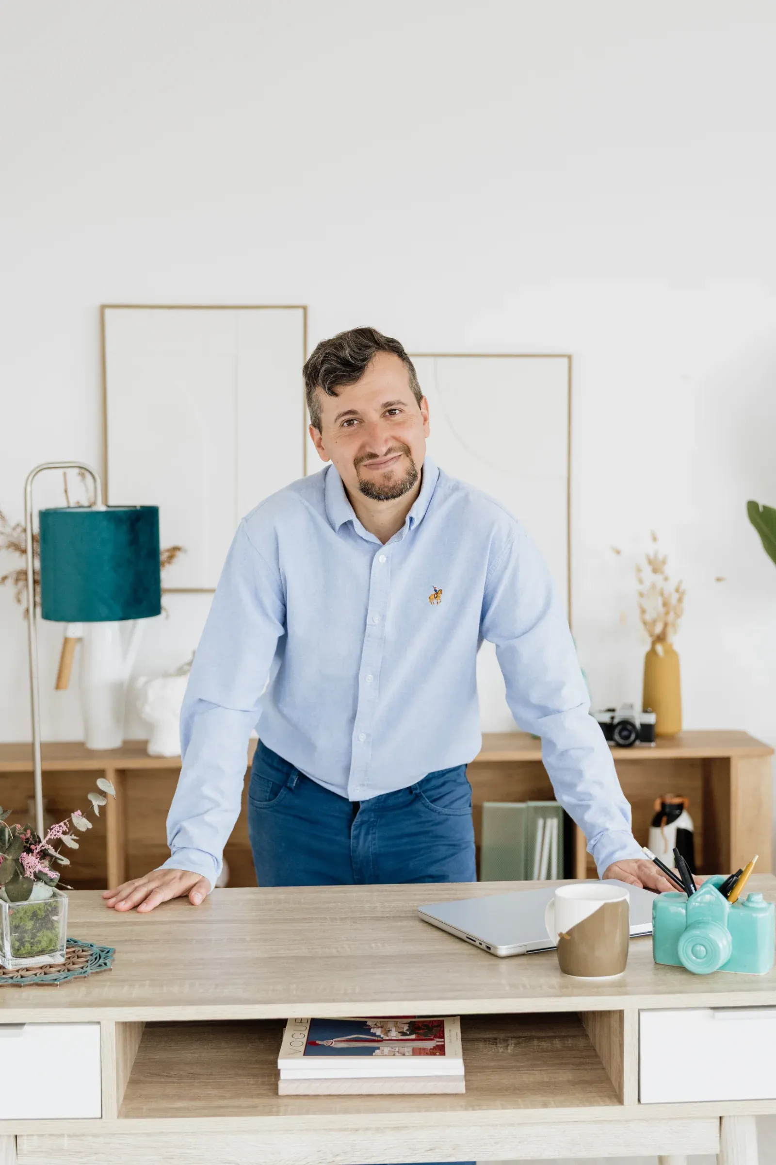 Fran Pavón trabajando la estrategia de un proyecto